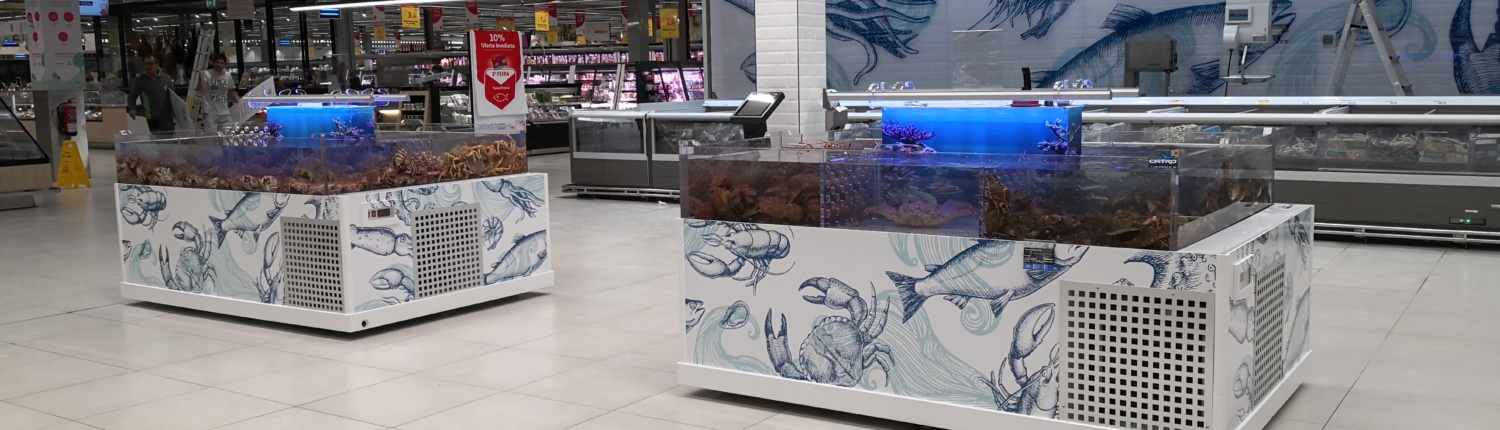 Acuario supermercado